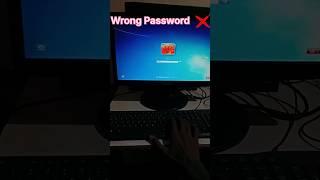 Windows 7 Mein Password Reset Kaise Karna ll #reset #password #windows #shorts