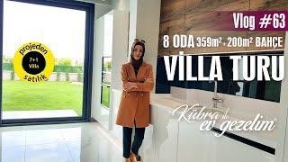 HOME TOUR #63. MODERN SPECIAL DESIGN ARCHITECTURE. 8 ROOM DETACHED VILLA WITH GARDEN. MOVE TO TURKEY