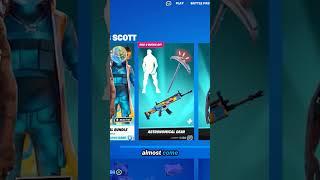 Official Travis Scott RETURN DATE in Fortnite 2025 #shorts