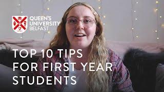 Top 10 Tips for First Year Students| Queen's University Belfast