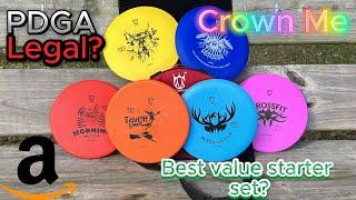 Disc golf starter set from Amazon - How good can it be?