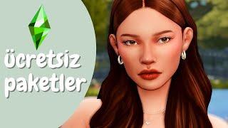 THE SIMS 4 ÜCRETSİZ PAKETLER ! // EPIC GAMES- EA