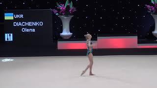 Miss Valentine 2019 Diachenko Olena RG FIG Senior Clubs Final UKR