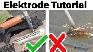 Wie schweißt man Elektrode | Tutorial für absolute Beginner | Igor Welder