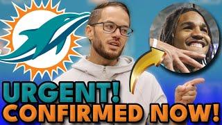  [HOT EXCLUSIVE NEWS!!] CAME OUT NOW!! HE IS BACK? MIAMI DOLPHINS NEWS!!