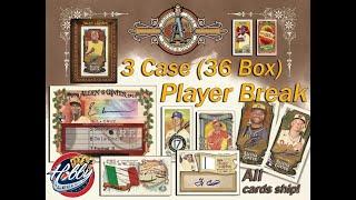 2024 Topps ALLEN & GINTER 3 Case (36 Box) PLAYER Break #2 eBay 11/11/24