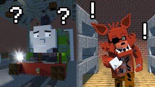 PERCY MEETS! FOXY THE PIRATE! IN MINECRAFT ANIMATION!