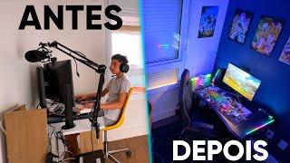 REFORMEI O QUARTO GAMER DOS MEUS FILHOS E FICOU MELHOR DO QUE IMAGINEI!