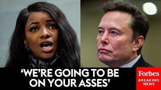 Jasmine Crockett Dares Elon Musk: ‘You Go Ahead And Decorate Our Constitution...’