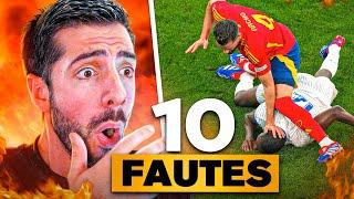 LES 10 PLUS GROSSES FAUTES DE L'EURO ! (c’est des malades)