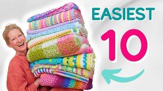 Top 10 Absolutely Gorgeous Crochet Blanket Patterns To Create