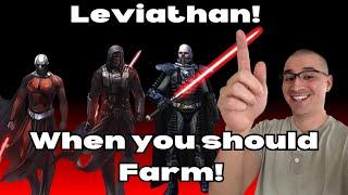 When to start farming Leviathan!, when you should farm series!