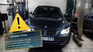 BMW E60 прокачиваем АКТИВНЫЙ СТАБИЛИЗАТОР