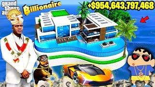 Shinchan Collecting $1,000,000 SUPER Car TO win RACE In GTA5 || SumitOP