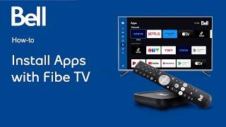 How to install apps with Bell Fibe TV