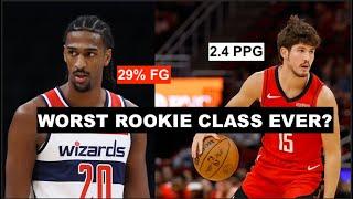 The 2024 NBA Rookie Class Has Been An Absolute Disaster to Start The Season