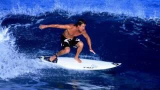 Surfing Wipeout  "Beach Bum" by Tom Leeman