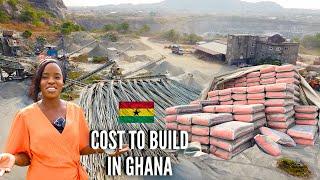 HOW MUCH DOES IT COST TO BUILD A HOUSE IN GHANA ?| A DETAILED BREAKDOWN OF COST OF BUILDING MATERIAL