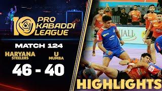 Vishal Tate Enthralls Home Fans With Massive Performance vs Hapless U Mumba | Match #124 Highlights