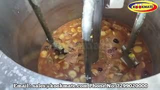 Sambar Making In Commercial Induction Culino Cooking Kettle Machine | Induction Culino Combi Kettle