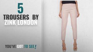 Top 10 Zink London Trousers [2018]: Zink London Women's Solid Slim Cropped Pant