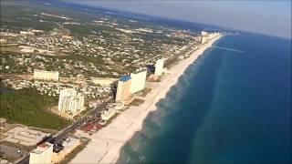 Powered Parachute flying over Panama City Beach, Florida #1 - SR2cl