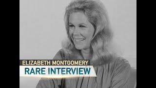 Elizabeth Montgomery rare interview on Bewitched set