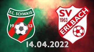 FC Schwaig vs. SV Erlbach 14.04.2022 Landesliga Südost