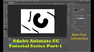 Adobe Animate Tutorial Series Bangle part-1. Introduction with tool