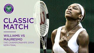 Serena Williams vs Amelie Mauresmo | Wimbledon 2004 Semi-final | Full Match