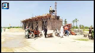 Hussaini Manzil Housing scheme Sukkur commercial market under construction