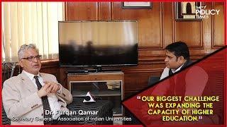 Higher education in India: Issues and Challenges | Prof Furqan Qamar