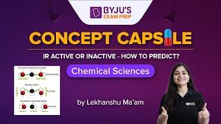 IR Active and Inactive Molecules | Concept Capsules | Lekhanshu Ma'am | BYJU'S Exam Prep