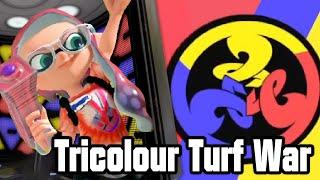 Splatoon 3 Splatfest: Tricolour Turf War Gameplay (Team Scissors)