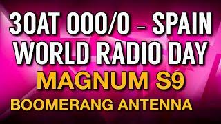 30AT 000/OSCAR - SPAIN. CB RADIO World Radio Day