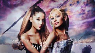 Ariana Grande - we can't be friends (wait for your love) x one last time MASHUP