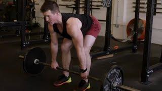 Sculpting Stronger Hamstrings And Glutes With This Exercise - Barbell Romanian Deadlift | J2FIT