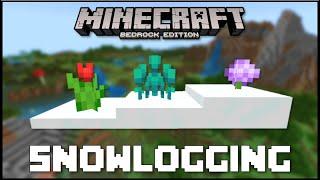 Minecraft Bedrock Edition Exclusive Features #1 - Snowlogging