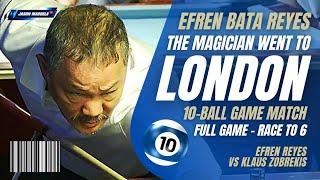 ⭐ Efren Reyes Full Game Race to 6 at London Sportsbar 10-Ball Match billiards pool sport #efrenreyes