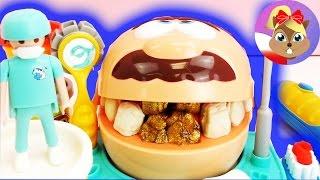 Play Doh dentysta – złote zęby z magicznej plasteliny