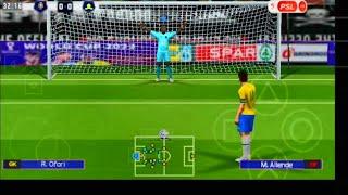 Mind-Blowing  Penalty Shootouts in PES PPSSPP Reggie commentary Supersport PSL