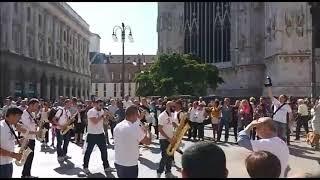 Funkasin Street Band @ Pianeta Uomo in Action - Duomo di Milano 26/10/15