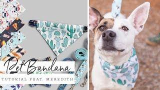 Easy Pet Bandana | Spoonflower