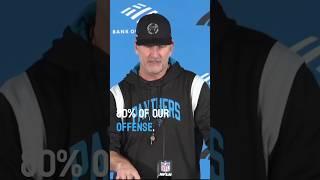 Frank Reich on whether or not he will tailor the offense to our new QB #pnp #carolinapanthers