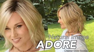 Natural Image ADORE Wig Review | Creamy Glow Rooted | CARE & STYLING!