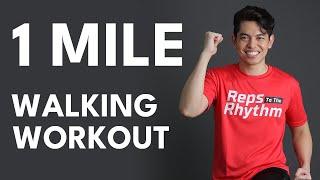 1 MILE WALKING WORKOUT • Keoni Tamayo • Workout #211