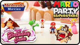 Mario Party Superstars - Peach's Birthday Cake (4 players, 30 Turns, Mario vs Yoshi vs DK vs Peach)