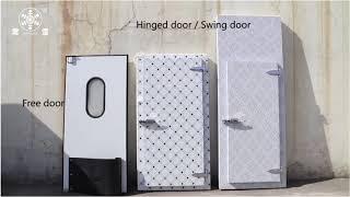 Changxue Cold Room Manufacturer with PU Panel and Cold Room Door