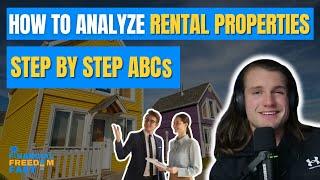 How to Analyze Rental Properties STEP BY STEP ABCs