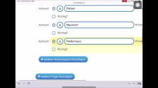 LearningApps erstellen 1 - Eigene neue LearningApp gestalten